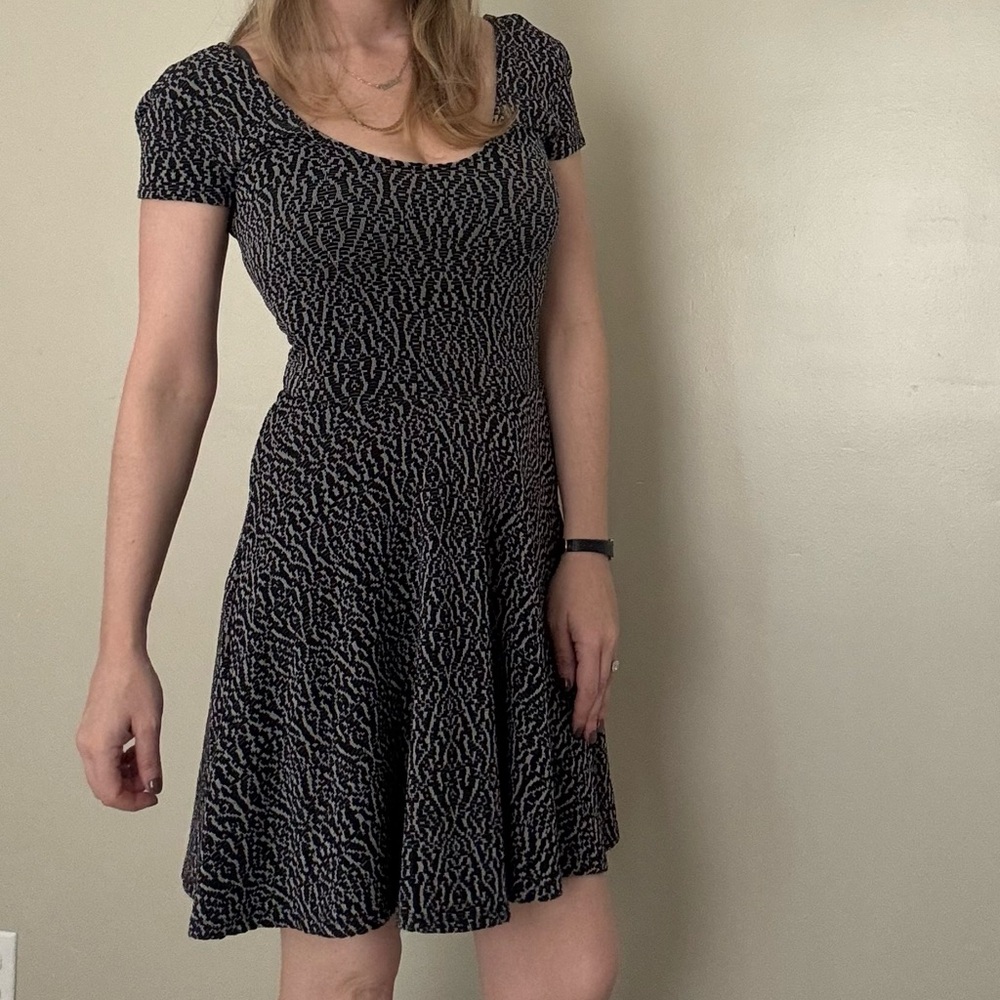 Urban Outfitters Sparkle and Fade Scoop Neck Dress
